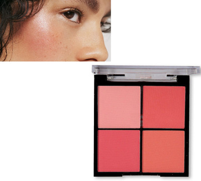 Sheny NATURAL PINK CHEEKS EFFECT BLUSHER 4 COLOR WATERPROOF(MULTICOLOUR)