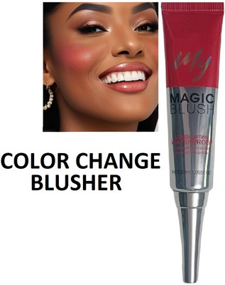 Maryville makeup new blusher for color change easy to use pack of 1(pink)