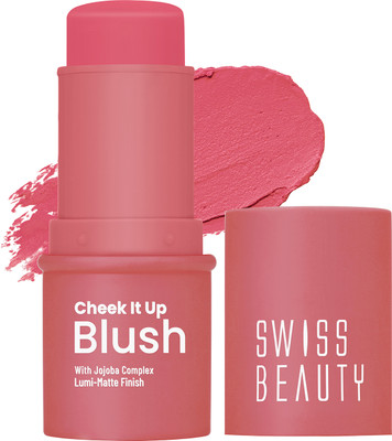 SWISS BEAUTY Cheek it Up Blush(Chic Me up)
