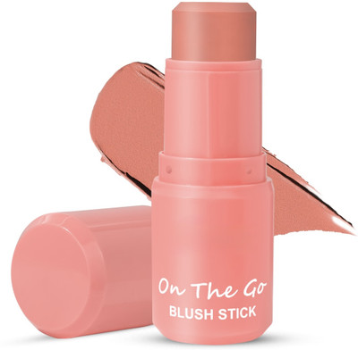 VERGE On The Go Blush Stick Enriched with Vitamin E Oil (05)(Peach Punch)