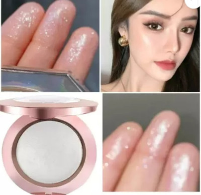DARYUE 3D Water Proof Blusher & Highlighter (white)(White)