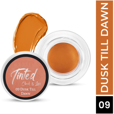 MYEONG Dusk Till Dawn 3 in 1 Lip & Cheek Tint Cheeks Highly Pigmented Eyelid(Orange)