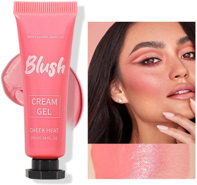 tanvi27 2 in 1 Liquid Blush Cream Eyeshadow Velvet Matte Peach Blusher(PEACH)