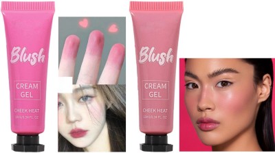 ADJD Gel Cream Blush Lightweight, Breathable Feel,Water-Based Liquid Blush(MULTI COLOUR)