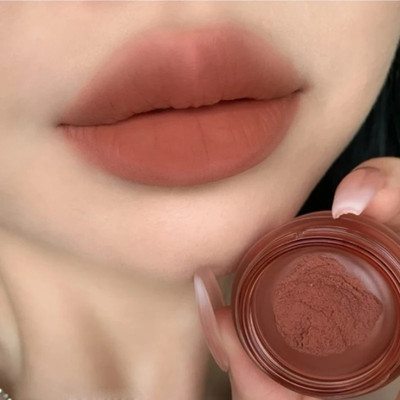 MYEONG Creamy Matte Lip & Cheek Tint Cinnamon Blush For All Skin Type Lip Stain(Cinnamon)