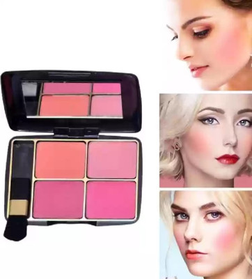 LILLYAMOR Makeup Blush Matte and Shimmer Blusher Palette(Multicolor)
