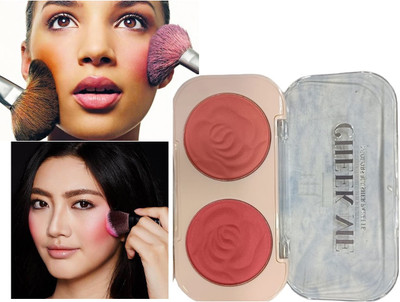 BLUEMERMAID MATTE BLUSHER KIT PINK COLOR(MULTI COLOR)