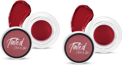 ADJD Combo 3 IN 1 Lip & Cheek Tint Suitable for all types of Lips Kiss and tell(Kiss and tell)