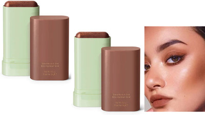 ADJD Multi-Use Makeup Blush Stick, Soft Cream Brown Blush(BROWN)