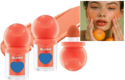 Emijun Ultra Pigmented and Blendable for Natural Blusher(PEACH ORANGE)