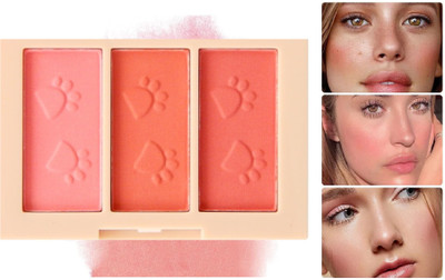 YAWI Baked Blusher & Highlighter palette(MULTI)