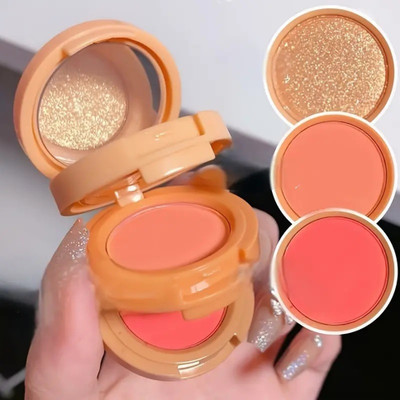 GULGLOW99 travel friendly mini face blush and highlihter palette Highlighter(MULTICOLORS)