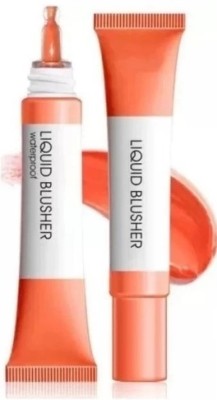 Latixmat Matte Velvet Liquid 3in1 Mousse liquid blush for cheeks + lips + eye(Sweet Orange)