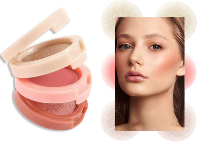urbanfox NEW LONG WEAR WITH MATTE FINISH TOUCH 3 IN 1 BLUSHER(MULTICOLOR)