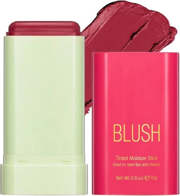 Neycare Best Multi-Use Makeup Blush Stick, 2-in-1 Cheek and Lip Cream Blush Stick(hot red)