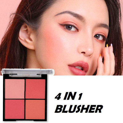 winry UNIQUE MAKEUP 4 IN 1 BLUSHER PALLETE FOR GLOWING FACE(MULTICOLOUR)