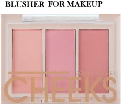 Amaryllis 3 In 1 Blusher, Highlighter and Eyeshadow Palette(MULTICOLOR)