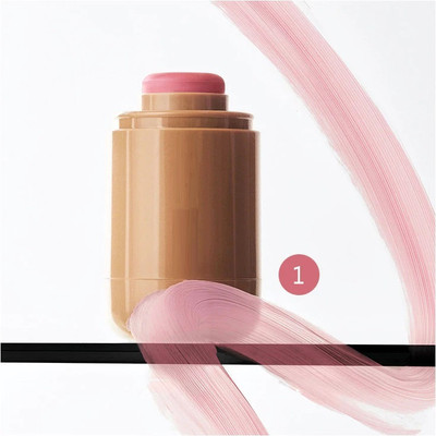GULGLOW99 Natural Matte Blush and Contour Stick for Cheeks Eyes and Lips, Moisturizing(PIGGY PINK)