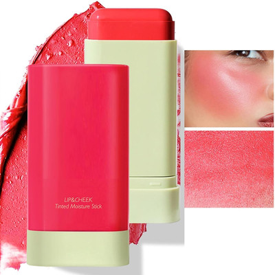 Neycare Multiuse Natural Smooth Blendable Matte Finish Blush stick(hot red)