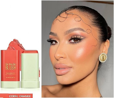 HUZURLU softer peach or apricot-hued blush(MILD ORANGE)