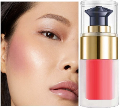 GFSU - GO FOR SOMETHING UNIQUE 03 LONG LASTING ,WATER PROOF MAKE UP FACE BLUSHER FOR LIQUID(PINK)
