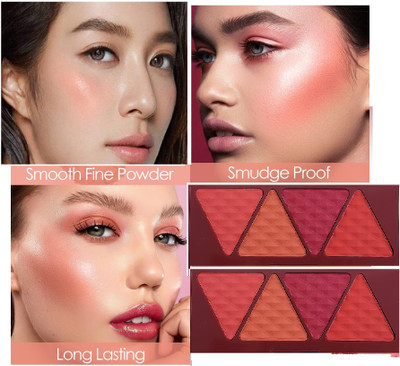 YAWI multi use face blusher palette(MULTI COLOR)
