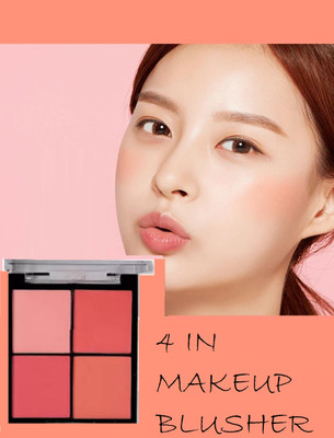 winry MATTE 4 IN 1 BLUSHER PALLETE FOR ALL SKIN TONE(MULTICOLOUR)