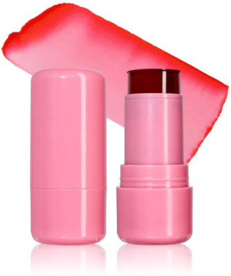 GULGLOW99 Lip & Cheek Blush Stain - Hydrating Bouncy Jelly Texture Long-Lasting Blush(Purple)