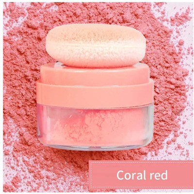 tanvi27 Long-lasting Oil-control Facial Multi-Function Velvet Matte Blusher Powder(PEACH)