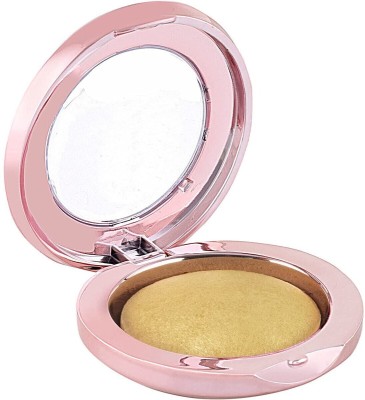 DARYUE golden Baked Blusher Highly Pigmented Formula, Long-Lasting, Illuminating(golden)