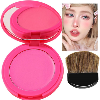 manasona best face blusher palette matte blusher(Baby Pink)