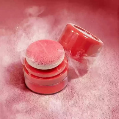 HUZURLU New and long lasting makup blusher for all skin tone(PEACH RED)