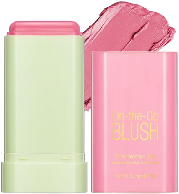 REIMICHI Cream Blush Stick - Multi-Use Makeup Stick for Cheeks and Lips(Babay pink)