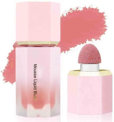 REIMICHI Mousse Liquid Blush Natural Radiant Look Long-Lasting, Lightweight Blush(BABY PINK)