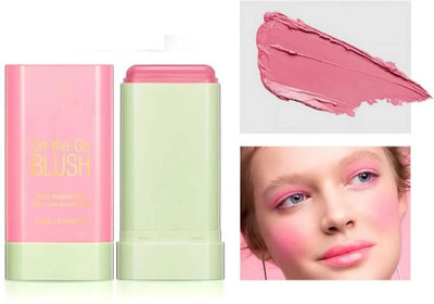 nn NEW BLUSHER MULTI PLE USE ALL SKIN TYPE EASY TO USE PACK OF 1(pink)