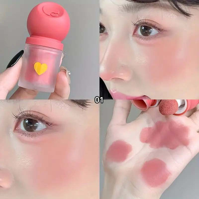 manasona Soft and smooth new long lasting new liquid blusher pakc of 1(Peach)