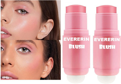 EVERERIN Blush Sticks for Cheeks and Lips with Hydrating Formula(Watermelon)
