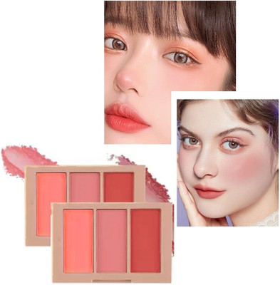 ADJD Palette + face make up blusher palette(MULTI COLOUR)