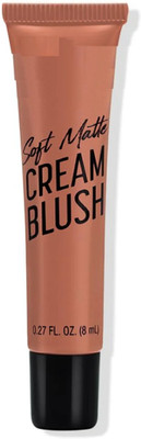 AFARAXIA Soft texture Matte Cream Blush Long-Lasting, Matte blusher(coral peach)