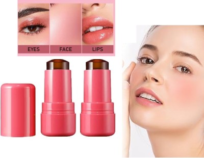 Jiwoo New and trendy face gel tint blush for women(red)