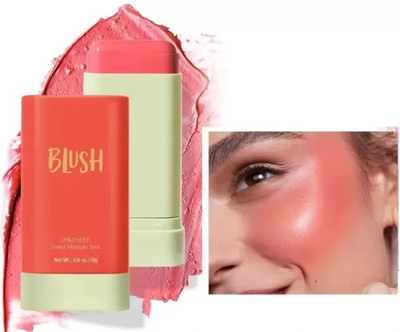 AFARAXIA Lightweight Multi Stick Moisturize and Blendable Blush A(ORANGE)