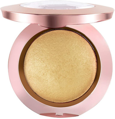 DARYUE Baked Blusher gold Highly Pigmented Formula, Long-Lasting, Illuminating Texture(gold)