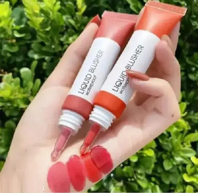 ADJD Soft Touch Liquid Blush Highly Pigmented Long-Lasting Formula(ORANGE & PEACH)