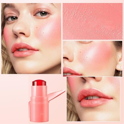 Sheny Best 3 in 1 jelly blusher Lip & Cheek Stain, Blusher(PINK)