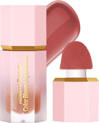 adbeni Mattifying Color Bloom Liquid Blusher | Long-Lasting, Waterproof Formula(Shade-10GULF)