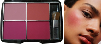 Wonholli Long Lasting Ultra-Matte HD Finish Blusher Palette(Multicolor)