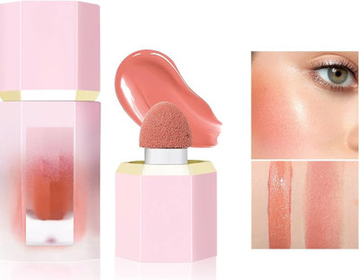 USBK Natural Smooth Finish Blusher for Cheeks(PINK)