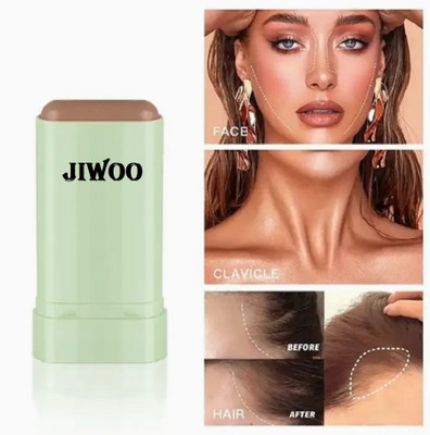 Jiwoo blush stick both contouring and highlighting(BROWN)