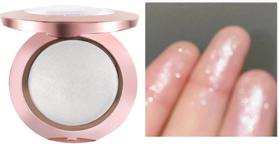 Arcanuy Lightweight Baked Blusher and Highlighter(white)