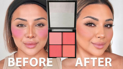 Wiffy NEW COLOR 4 IN 1 BLUSHER PALETTE(MULTICOLOUR)